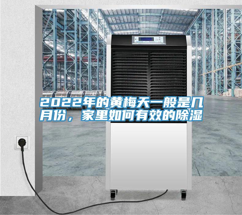 2022年的黃梅天一般是幾月份,家里如何有效的除濕
