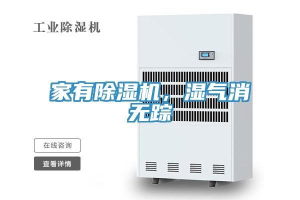 家有除濕機,濕氣消無蹤
