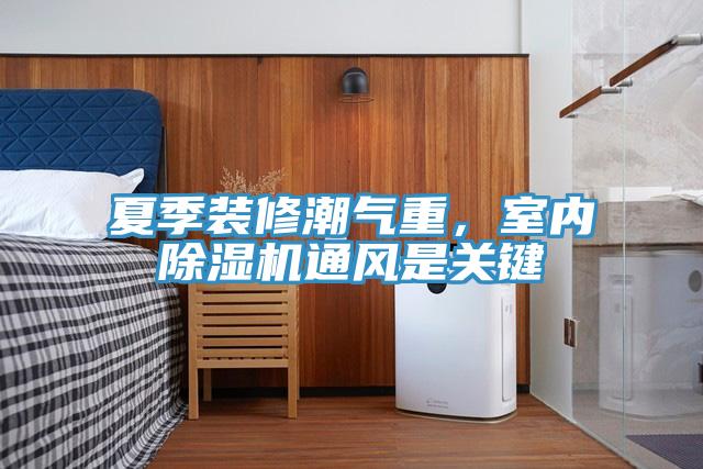 夏季裝修潮氣重，室內除濕機通風是關鍵