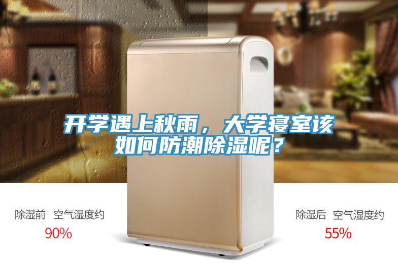 開(kāi)學(xué)遇上秋雨，大學(xué)寢室該如何防潮除濕呢？