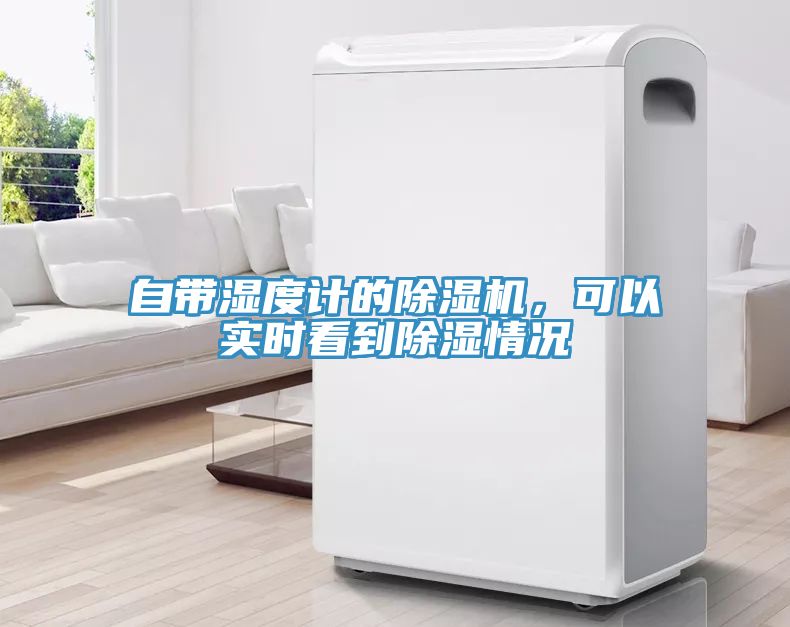 自帶濕度計(jì)的除濕機(jī)，可以實(shí)時看到除濕情況