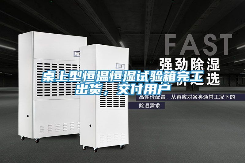 桌上型恒溫恒濕試驗(yàn)箱完工出貨,交付用戶