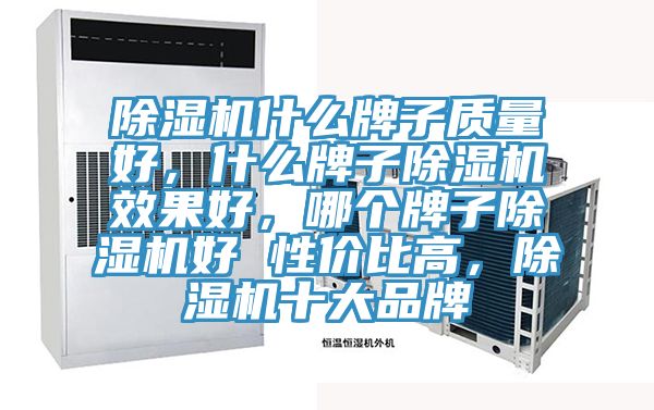 除濕機什么牌子質量好,什么牌子除濕機效果好,哪個牌子除濕機好 性價比高,除濕機十大品牌