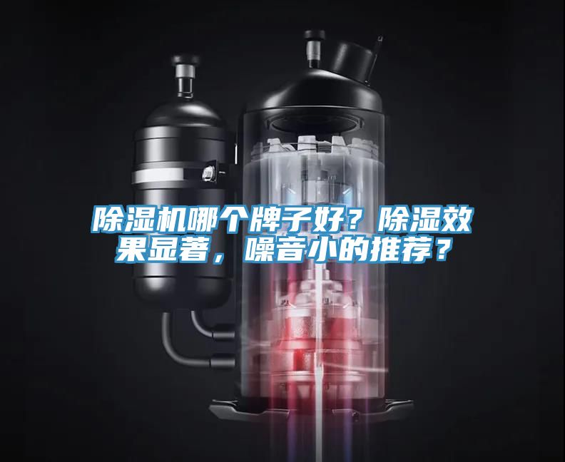 除濕機哪個牌子好？除濕效果顯著，噪音小的推薦？