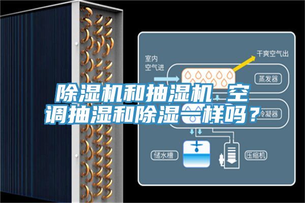 除濕機和抽濕機 空調(diào)抽濕和除濕一樣嗎？