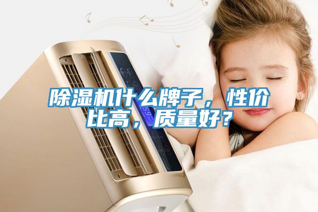 除濕機什么牌子,性價比高,質量好?